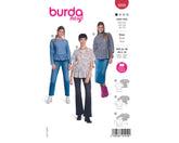 Schnittmuster burda easy - Bluse 5856